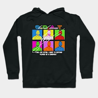 Messi Pop Art Style Vintage Look Hoodie